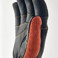 Hestra Couloir 5 Finger Brick Red/Black