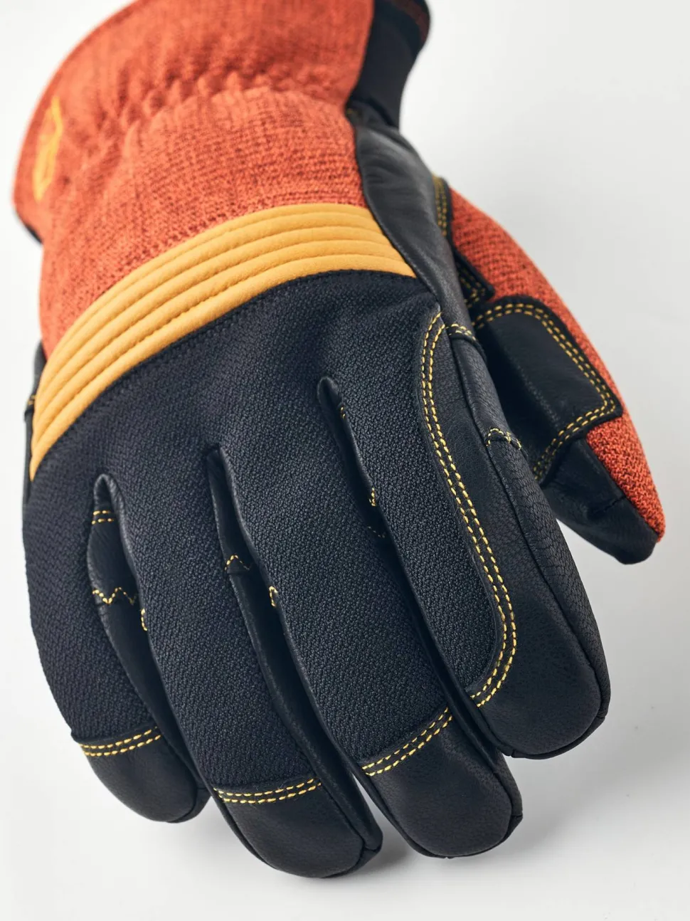 Hestra Couloir 5 Finger Brick Red/Black