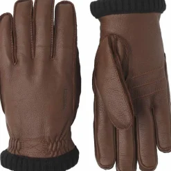 Hestra Deerskin Primaloft Rib Chocolate