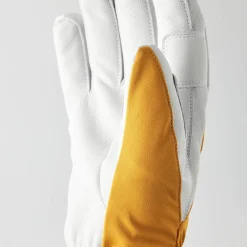 Hestra Flextron Motion 5-Finger Mustard/Offwhite