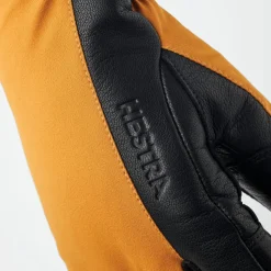 Hestra Flextron Motion Short 5-Finger Mustard/Black