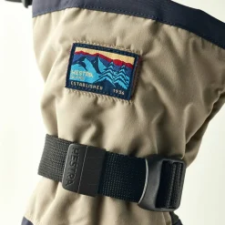 Hestra Gauntlet Sr. - 5 Finger Dark Navy/Beige