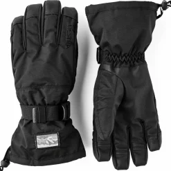 Hestra Gauntlet Sr. - 5 Finger Black/Black
