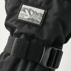 Hestra Gauntlet Sr. - 3 Finger Black/Black