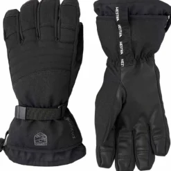Hestra GORE-TEX Perform 5 Finger Black/Black