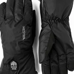 Hestra Heated Liner 5-finger Black