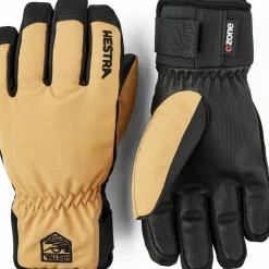 Hestra Juniors' Ferox Primaloft 5-Finger Sand