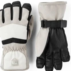 Hestra Juniors' Gore-Tex Atlas 5 Finger Beige
