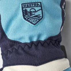 Hestra Juniors' Gore-Tex Atlas 5 Finger Navy