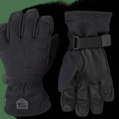 Hestra Juniors' Gore-Tex Atlas 5 Finger Black