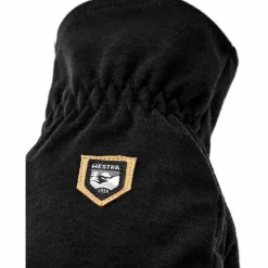 Hestra Merino Windwool Liner - 5 Finger Black