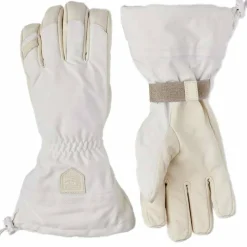 Hestra Mono Wool 5-Finger Offwhite