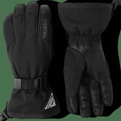 Hestra Powder Gauntlet 5-Finger Black