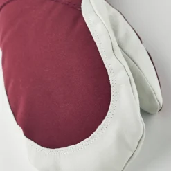 Hestra Women's Heli Ski Female Mitt Bordeaux/Offwhite