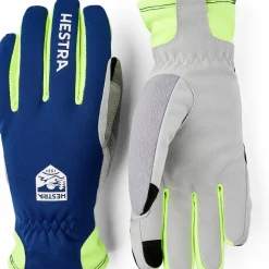 Hestra Women's XC Primaloft 5-Finger Navy/Light Grey
