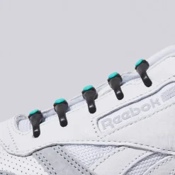 Hickies No Tie Laces 2.0 Black/mint