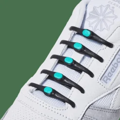 Hickies No Tie Laces 2.0 Black/mint