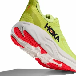 Hoka Men's Arahi 8 Neon Yuzu/Neon Flame