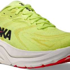 Hoka Men's Arahi 8 Neon Yuzu/Neon Flame
