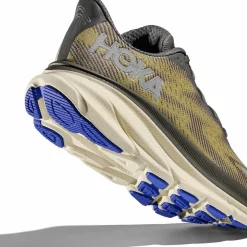Hoka Men's Clifton 9 GORE-TEX Gravel/Eggshell
