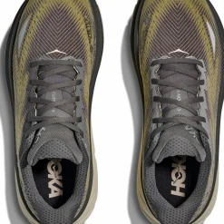 Hoka Men's Clifton 9 GORE-TEX Gravel/Eggshell