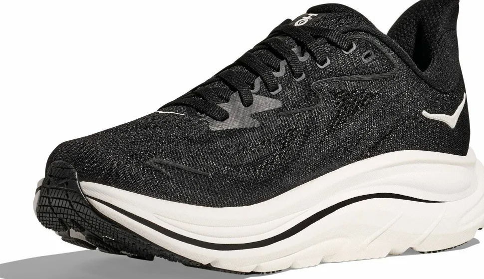 Hoka Men's Clifton 10 Wide Black/White