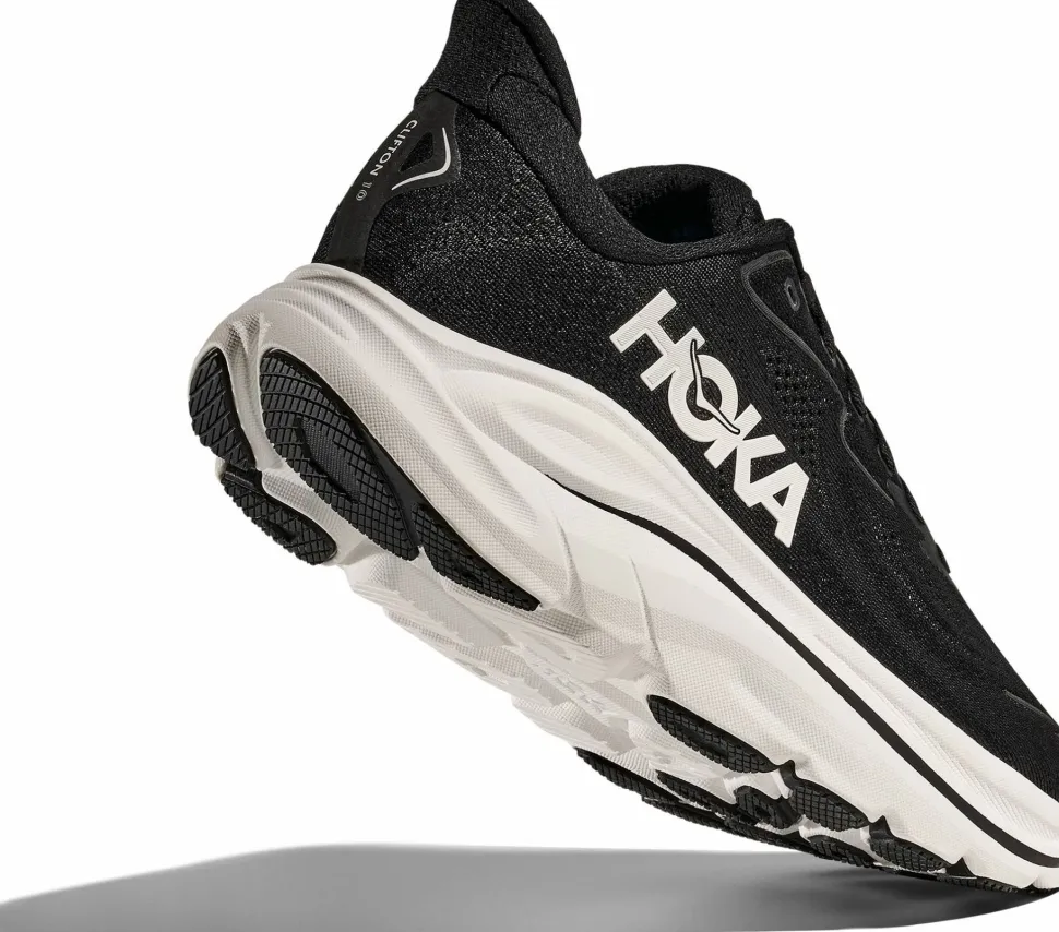 Hoka Men's Clifton 10 Wide Black/White