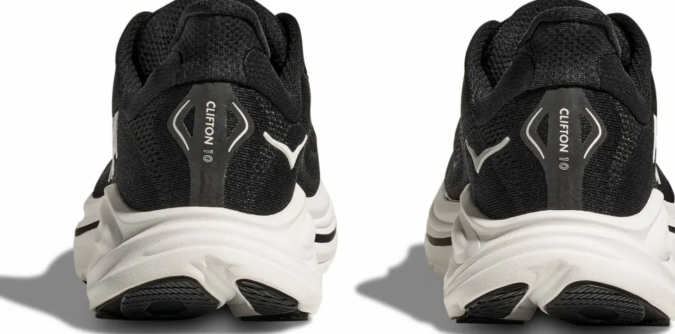 Hoka Men's Clifton 10 Wide Black/White