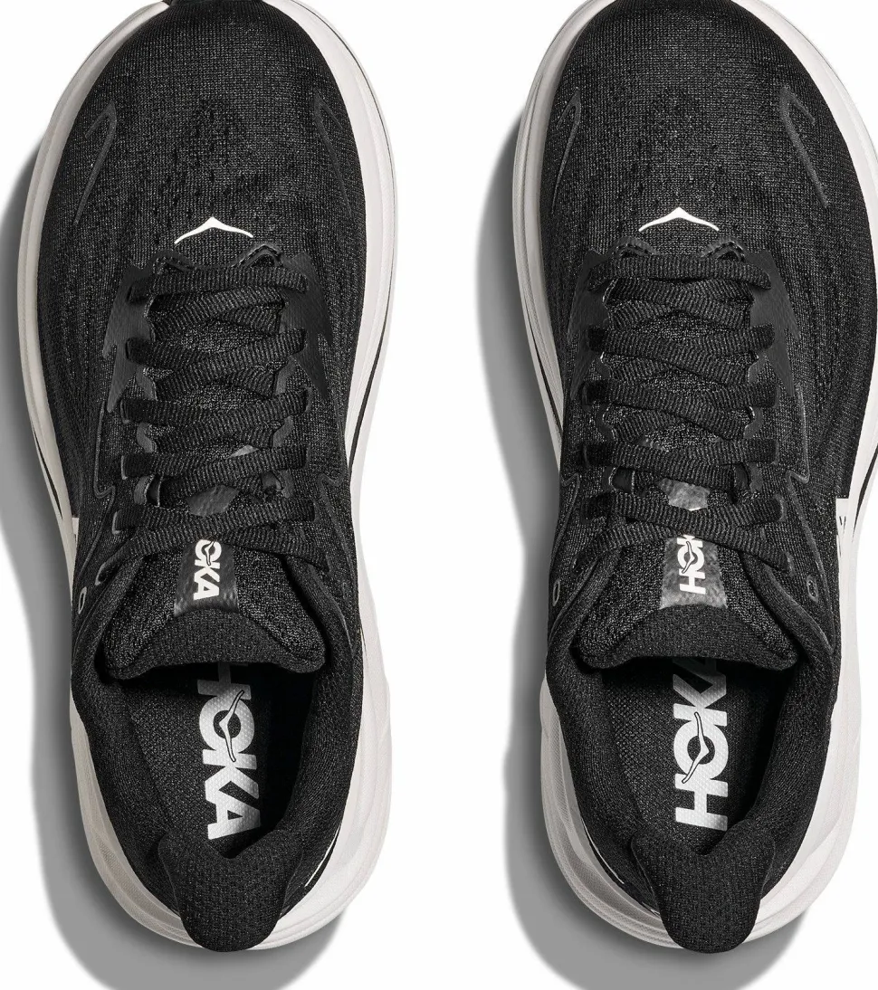 Hoka Men's Clifton 10 Wide Black/White