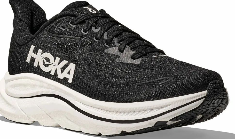Hoka Men's Clifton 10 Wide Black/White