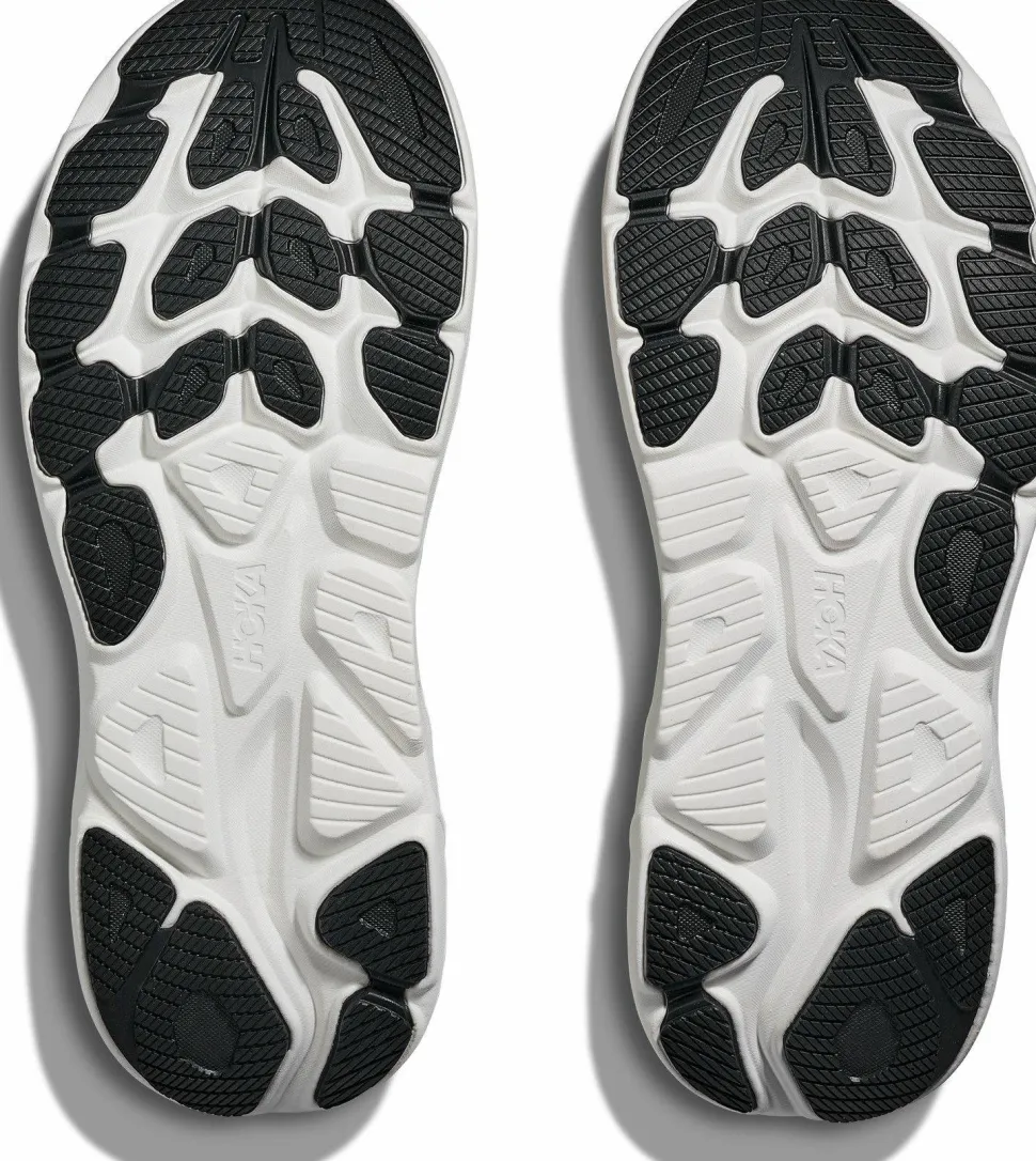 Hoka Men's Clifton 10 Wide Sage/Neon Flame