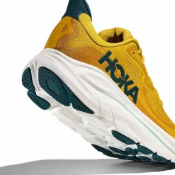 Hoka Men's Clifton 10 Yellow Gold/Tidal Wave