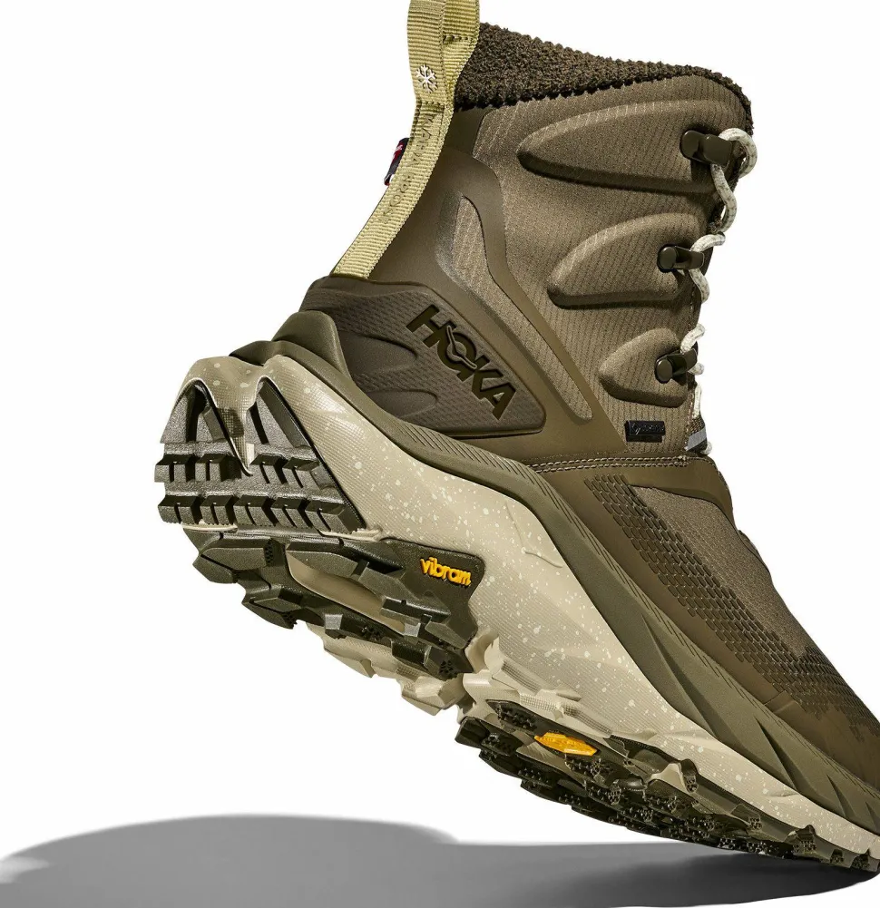 Hoka Men's Kaha 2 Frost GORE-TEX Antique Olive/Oyster Mushroom