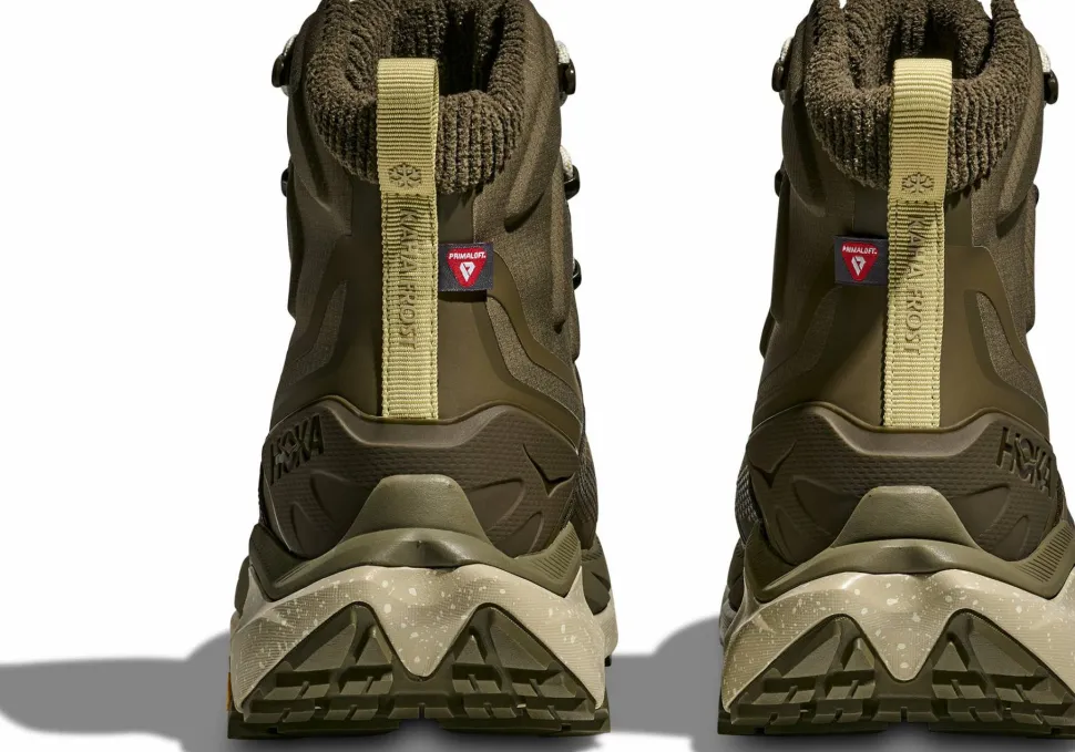 Hoka Men's Kaha 2 Frost GORE-TEX Antique Olive/Oyster Mushroom