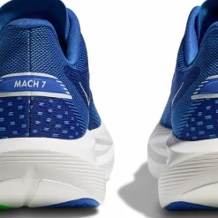 Hoka Men's Mach 7 Cobalt Blue/Neon Green
