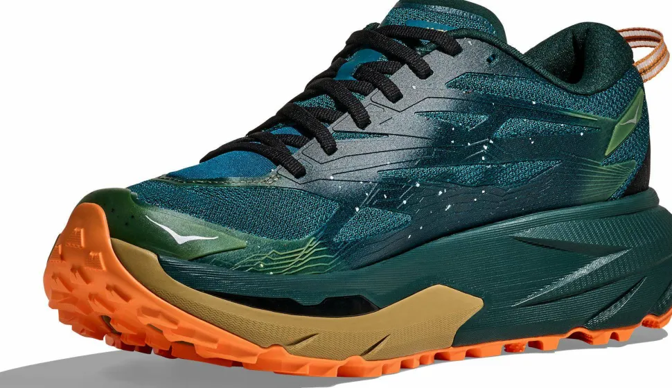 Hoka Men's Mafate 5 Tidal Wave/Mustard Seed