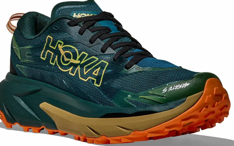 Hoka Men's Mafate 5 Tidal Wave/Mustard Seed