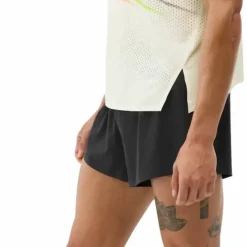Hoka Men's Race Day Singlet Alabaster Flare