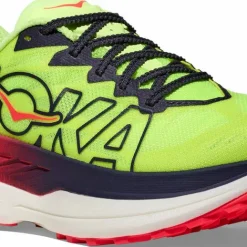 Hoka Men's Rocket X Trail Neon Yuzu/Neon Flame