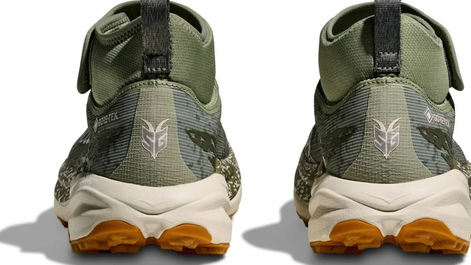 Hoka Men's Speedgoat 6 Mid GORE-TEX Sea Moss/Oat Milk