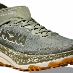 Hoka Men's Speedgoat 6 Mid GORE-TEX Sea Moss/Oat Milk