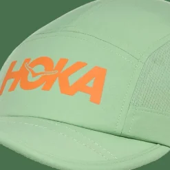 Hoka Run Hat Vintage Green