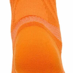 Hoka Unisex Bondi 9 Crew Run Sock Electric Tangerine