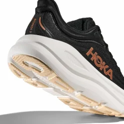 Hoka Women's Bondi 9 Black/Rose Gold