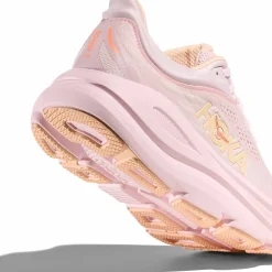 Hoka Women's Bondi 9 Lilac Cream/Tangerine Glow