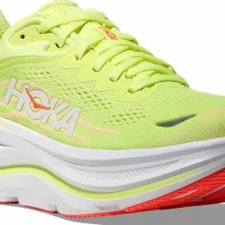 Hoka Women's Bondi 9 Neon Yuzu/Sunlight