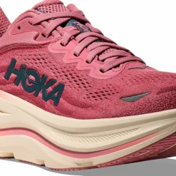 Hoka Women's Bondi 9 Wide Lingonberry/Cranberry