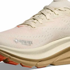 Hoka Women's Clifton 9 GORE-TEX Eggshell / Khaki