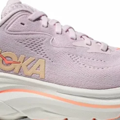 Hoka Women's Clifton 10 Lilac Cream / Tangerine Glow