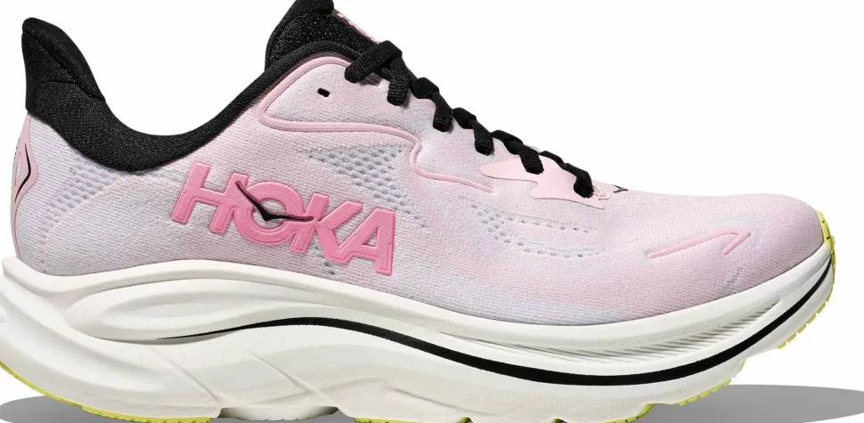 Hoka Women's Clifton 10 Wide Carnation/Starlight Glow